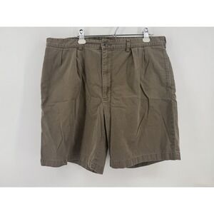Polo Ralph Lauren Pleated Men's Size 40 Brown Canvas Shorts